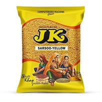 JK Geltoni Garstyčių Sėklos, 500 gramų | Sarsoo Sėklos (Nulupkite Sarsoo) | Sarson