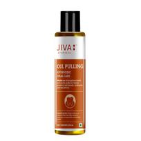 Jiva Aliejus burnos skalavimui 200ml | Ajurvedinis aliejus burnos skalavimui Giliai valo burną, Pašalina toksinus | (Pakuotėje 2)