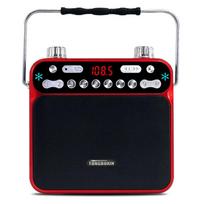 With 2 Rechargeable 18650 Battery Portable Bluetooth Speaker Outdoor Loud Microphone FM Radio AUX USB TF MP3 Player LED Touch