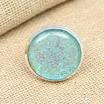 Blue Australian Triplet Opal Gemstone 925 Sterling Silver Handmade Wedding Gift Ring 4 mėlyna