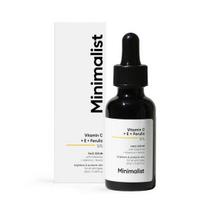 Minimalist 16% vitamino C veido serumas (Išplėstinė) Su Vit. E ir Ferulo rūgštimi | Pažangi šviesinanti formulė su Vit. C ir E galia | 20ml