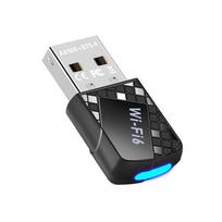 „WiFi 6 Bluetooth 5.4 900Mbps“ tinklo plokštė, belaidis „WiFi USB“ adapteris, 2 viename, dviejų dažnių, 2,4 G, 5 GHz, „Wi-Fi Lan“ adapteris, imtuvo tvarkyklė, nemokama
