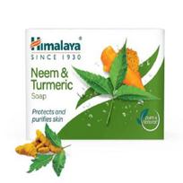 Himalajų Neem ir Ciberžolės Muilas | Grynas & Natūralus | Apsaugo & Valo Odą 75 g