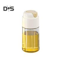 Automatinis aliejaus dozatorius Stiklinis virtuvinis aliejaus butelis su nelašėjančiu snapeliu 320ml/500ml Neišsiliejantis padažų indas alyvuogių aliejui, actui, sojų padažui, vynui 500ML balta