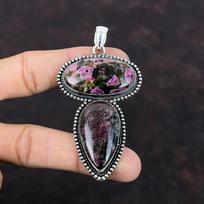 Eudialyte Pendant Handmade Amazing Jewelry 925 Sterling Silver Pendant Real Gemstone Jewelry Vintage Pendant Gift For Girl Statement Jewelry