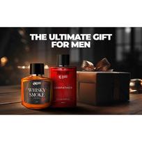 Beardo Whisky Smoke Kvepalai 50ml & Mafia Kvepalai 50ml Combo | Ilgalaikiai kvepalai vyrams | Dovanų rinkinys