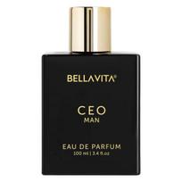Bella Vita prabangus CEO vyriškas tualetinis vanduo su citrina, levanda, tonka pupelėmis, mandarinu ir vetiverija | Aukščiausios kokybės, ilgai išliekantis medienos aromatas vyrams, 100 ml