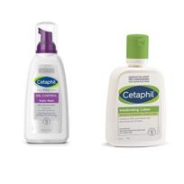 Cetaphil PRO Oil Control Foam for Acne & Oily Prone Skin 236ml Moisturizing Lotion For Normal To Combination100 MlMoisturizer white