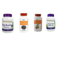Patanjali Ayurveda Shatavar, Swet Mushli, Ashwagandha & Konch beej Churna Shuddh Kombinacija, po 100g