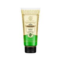 Khadi Natural Neem Face Wash for Glowing & Healthy Skin | Herbal Face Wash | Lightens Darks Spots | SLS & Paraben Free | All Skin Types | 100 ml