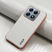 Skirta Xiaomi 14T Madingas spausdintas telefono dėklas Skirta Xiaomi 14T Pro Odinis korpusas Atsparus smūgiams galinis dangtelis For Xiaomi 14T balta
