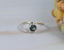 Mystic Topaz Ring, 925 Silver Ring, Handmade Ring, Designer Ring, Statement Ring, Bezel Ring, Gift For Her, Solid Ring 6