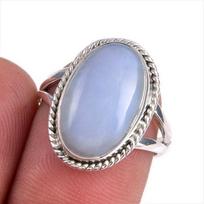 Natural Owyhee Opal Gemstone 925 Solid Sterling Silver Jewelry Ring Size 7 M8s31