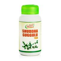 Shuddha Guggul (120 skirtukų, 750 mg), Shuddha Guggulu Tab, Shri Ganga vaistinė