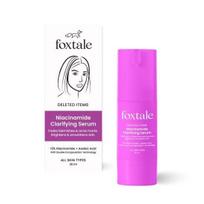 Foxtale 12% Niacinamido veido serumas su azelaino rūgštimi riebalų kontrolei ir šviesinimui | Mažina spuogus, dėmeles | Veido serumas moterims ir vyrams | 30 ml