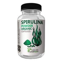 Spirulina (180 lašų, ​​500 mg), Spirulina, Heilen Biopharm