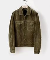 Biker Motorcycle Coat Handmade Casual Party Men Real Hot Green Soft Suede Jacket 3XL žalia