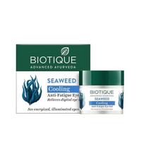 Biotique Bio Jūros dumblių atgaivinantis nuovargį šalinantis paakių gelis | Tinka visų tipų odai | 15 g, 1 vnt.