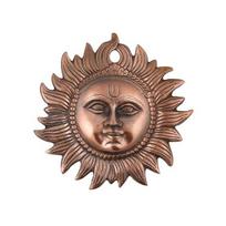 „Sun Idol“ metalinis sienų dekoras Vastu daiktai namams, kad pasisektų Dekoratyvinis pakabinimas svetainės miegamojo feng shui dekoravimui