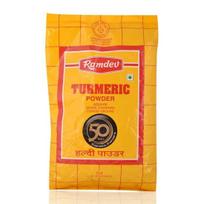 Ramdev prieskonių milteliai – ciberžolė, 500g pak yellow