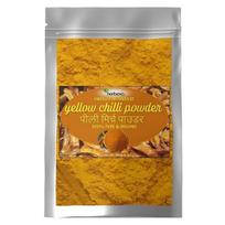 Herbexo geltonųjų čili milteliai | Pili Mirch milteliai 250g. 100% Gryni ir Ekologiški Geltoni Čili Milteliai