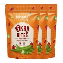 Fabeato Peri Peri Okros Traškučiai | Vakuuminiai Kepti | Be Gliuteno | Veganams Draugiškas Užkandis | Be Transriebalų | Daržovių Traškučiai – (3 vnt. pakuotė X 30g)