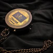 Žalvarinis kompasas, „Pirates Jack Sparrow“ stilius, jūrinio kolekcionavimo navigacijos įrankio dovana, gimtadienio dovana, geriausia dovana