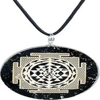 Orgone pakabukas juodas turmalino karoliai Orgone energijos generatorius Orgonite kristalų apsaugos kaklo pakabukas vyrams, moterims