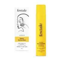 „FoxTale SPF 70“ niacinamido kremas nuo saulės su Pa++++ apsaugai nuo rasos | Apsauga nuo įdegio | Lengvesnis poveikis | Vyrams ir moterims | 50 ml, visiems