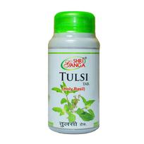 Tulsi (120 skirtukų, 750 mg), Tulsi Tab, Shri Ganga vaistinė