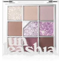 Unleashia Glitterpedia Eye Palette akių šešėlių paletė atspalvis No.4 All of Lavender Fog 6.2 g