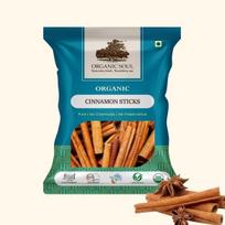Ekologiški cinamono lazdelės (Ekologiškas cinamonas) Cinamono lazdelė 100 gramų/Sertifikuota ekologiška/Sertifikuota NPOP