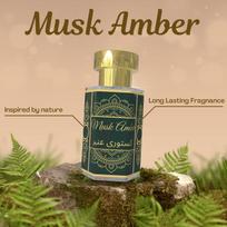 Musk amber – Premium unisex Perfume Oil – Long Lasting – Non-Alcoholic – Rich Oriental Fragrance Pack= 5ml
