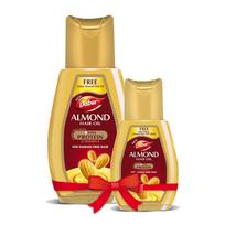 Dabur Migdolų plaukų aliejus – su migdolais, vitaminu E ir sojos baltymais (100 ml +50 ml Nemokama)