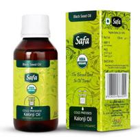 Safa juodgrūdžių aliejus ekologiškas šalto spaudimo grynas kalonji aliejus |Gausus omega 3,6 ir 9 nepakeičiamųjų riebalų rūgščių|, Plaukams, odai ir bendrai sveikatai