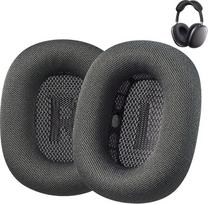 "AHG Accessory House Global Upgraded Replacement Ear Pads for AirPods Max", suderinami su "Apple AirPods Max" ausinėmis - kosminės pilkos spalvos. Silikonu dengtas tinklelis / didelio tankio putos / stiprus magnetas