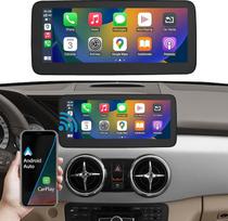 "Ninetom" automobilinis radijas su 10,25 colių jutikliniu ekranu, belaidžiu "Carplay" ir "Android Car", skirtas 2013-2015 m. "Mercedes Benz" GLK klasės X204 NTG4.5/4.7, palaiko "Mirrorlink", kamerą, navigaciją