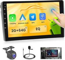 Fuluku 2+64G Android Autoradio für Opel Astra H/Zafira B/Corse C D mit Wireless Carpaly&Android Auto, 9'' IPS Touchscreen Radio mit Bluetooth/GPS/Rückfahrkamera/FM/WiFi/SWC/26UI