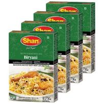 Shans Biryani Masala, 50 G, 4 pak.