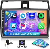 Roinvou 8 branduolių 2+64G Android automobilinis radijas Suzuki Swift 2003-2010 m. su Navi Carplay Android automobilinis 10,1 colių automobilinis radijas su jutikliniu ekranu, GPS Bluetooth WiFi FM/RDS DSP 32EQ SWC galinio vaizdo kamera