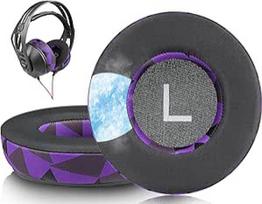 SOULWIT aušinamojo gelio pakaitiniai ausų įdėklai Plantronics (Poly) Rig 400 (400Pro HC, 400HS, 400HX, 400HA), ausų įdėklai Rig 500 (500E, 500HD, 500HX) / Rig 505 (505HS) / Rig515 (515HD) ausinėms