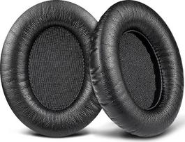 SOULWIT pakaitinės ausų pagalvėlės Pakaitinės ausų pagalvėlės Sennheiser HD 300 Pro, HMD 300 Pro ausinėms, minkštesnės baltyminės odos pagalvėlės, triukšmą izoliuojančios atminties putos