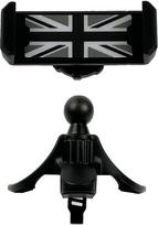 YSWOMOSKD Automobilinis telefono laikiklis, "Union Jack" telefono laikiklis automobiliui, skirtas "Mini Cooper R" serijos išmaniųjų telefonų, "iPhone" telefonų laisvų rankų įrangos rinkinys (pilkas lizdas)
