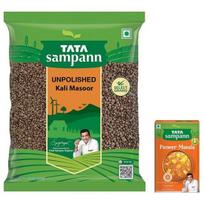 Tata Sampann Unpolished Kali Masoor Dal, 1 kg & Tata Sampann Paneer Masala with Natural Oils, Crafted by Chef Sanjeev Kapoor, 100g
