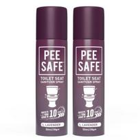 Saugus nuo šlapimo tualeto sėdynės dezinfekavimo purškalas (50ml - Pakuotė iš 2 vnt.) - Levanda | Mažina šlapimo takų infekcijų ir kitų infekcijų riziką | Apsaugo nuo 99,9 % mikroorganizmų