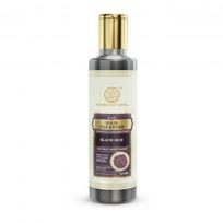 Šampūnas su juodaisiais ryžiais: plaukų drėkinimui (210 ml), Juodųjų ryžių plaukų valiklis, Khadi Natural 24.84375