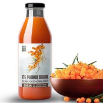 MANO PAHADI DUKANAS (MPD) Šaltalankių sultys 300 ml | Grynos Himalajų uogų sultys | Turtingos Omega 3, 6, 7, 9 ir vitamino C | Natūralus imuniteto stiprintojas