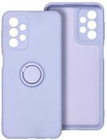 Oem SILICONE RING dėklas skirtas Samsung Galaxy A55 5G violetinės spalvos