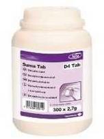 Multi Dezinfekavimo tabletė Suma Tab D4 paviršiams su aktyviuoju chloru, 300 vnt./dėžutėje - (300 vnt.)