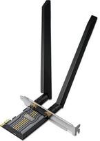 "TP-Link Archer TBE400E" "Wi-Fi" kortelė kompiuteriui, trijų juostų BE6500 "Wi-Fi 7 Bluetooth 5.4" PCIe adapteris, WPA3, žemo profilio laikikliai, skirtas tik "Windows 11" (64 bitų)